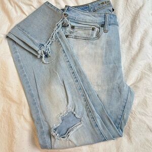 AE Distressed Denim. Size 29x32
